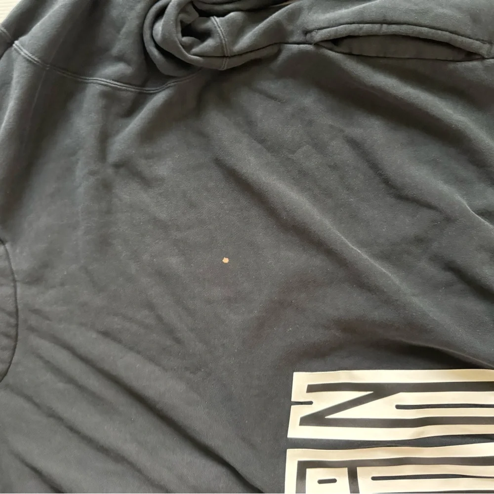 Air Jordan DNA Wrap Around Spellout Splete Black Pullover Hoodie Mens Size Large